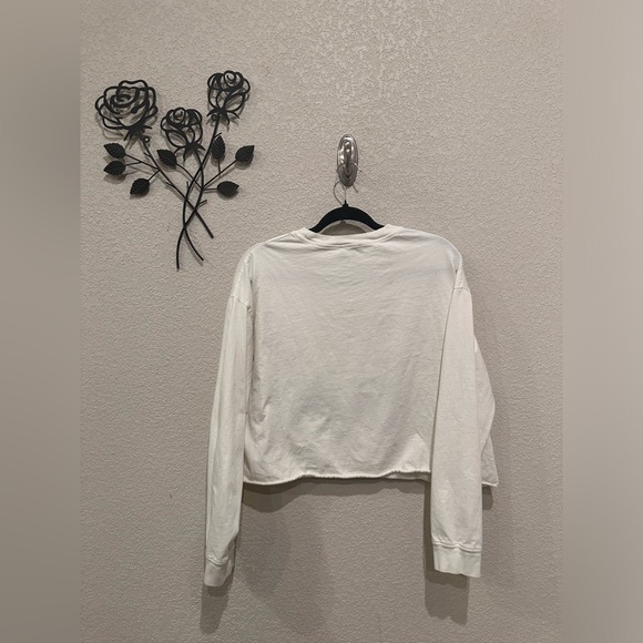 Zutter Desert Dreams Long Sleeve Crop Top Raw Hem Size Medium - Picture 7 of 7